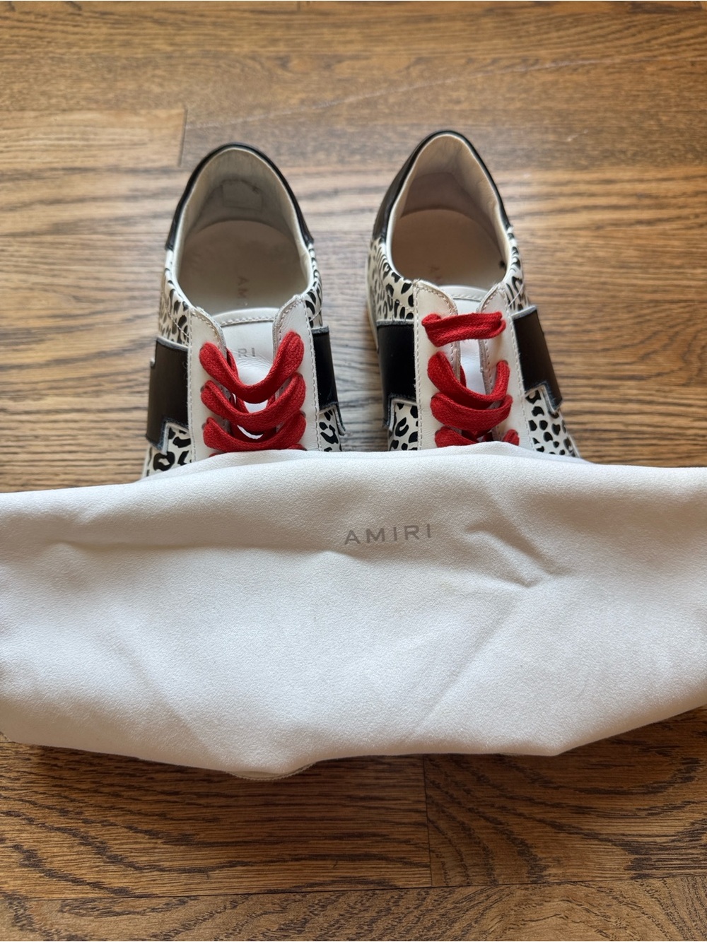 Amiri leopard print women's sneakers - Picture 7 of 9